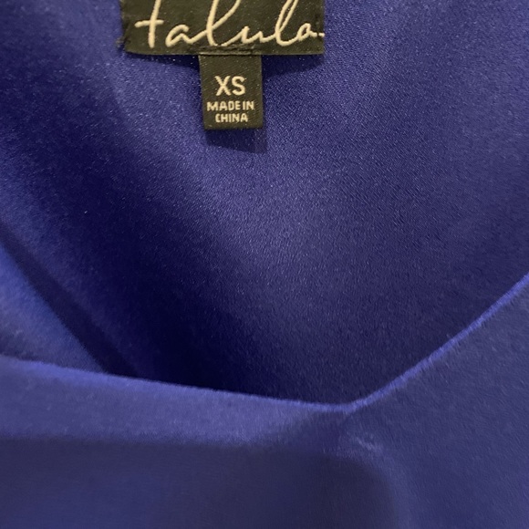Talula Royal Blue Alyssa Blouse XS - Picture 2 of 6